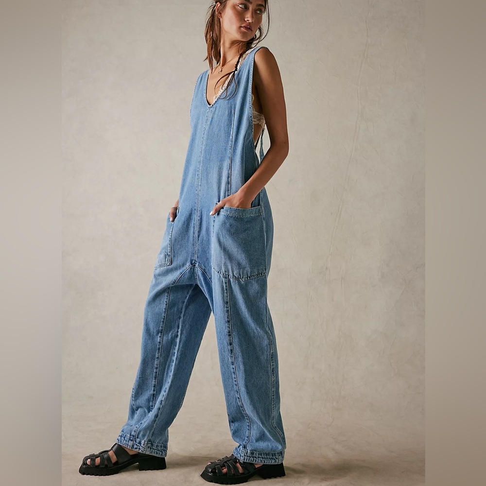 We The Free High Roller Jumpsuit. Size XS